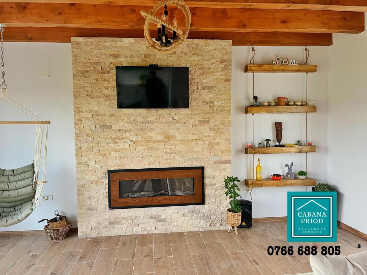 Cabana Priod Coronini Pescari Екстериор снимка